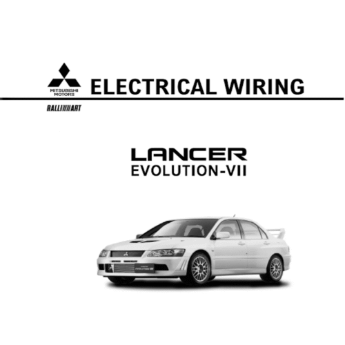 Mitsubishi Lancer Evolution 7 Electrical Wiring Diagrams Pdf