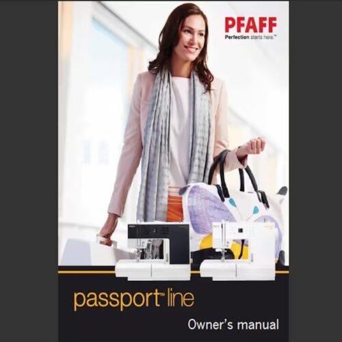 Pfaff Passport 2.0 3.0 Owners manual Pdf