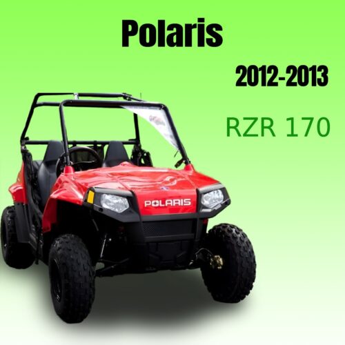 Polaris RZR 170 Workshop manual 2012-2013 Pdf