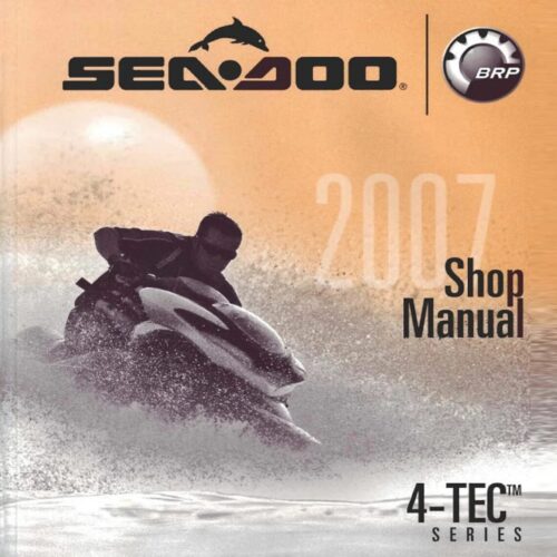 Seadoo GTI 4-TEC 2007 Service Manual Pdf