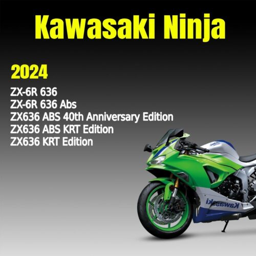 Service Repair manual Kawasaki Ninja ZX-6R (2024-2025)