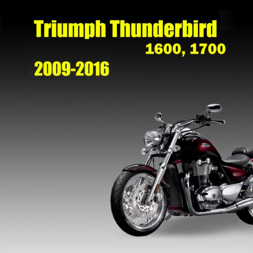 Service Repair Manual Triumph Thunderbird Abs 2009-2016