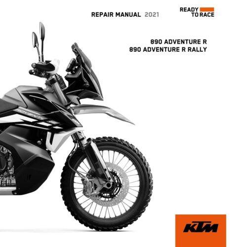 KTM 890 Adventure R Rally 2021 Repair Manual Pdf