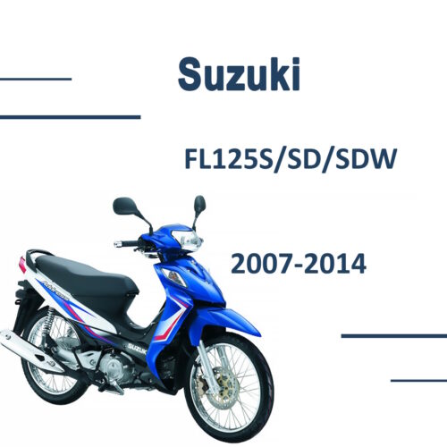 Suzuki FL 125 Address Workshop Manual 2007-2014
