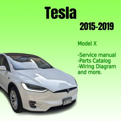 Tesla Model X Service manual 2015-2019 Pdf