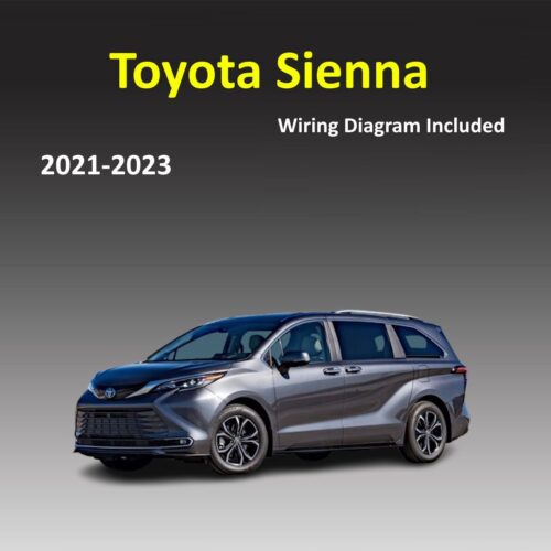 Toyota Sienna Workshop manual 2021-2023 Pdf