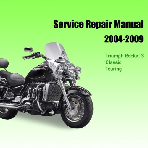 Triumph Rocket 3 Repair Manual (2004-2009) Classic & Touring Pdf