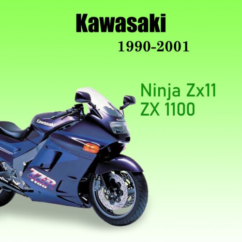 Kawasaki Ninja ZX11 ZZR1100 ZX1100 Workshop Service Manual 1990-2001
