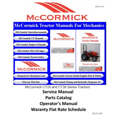 McCormick CT Series Software