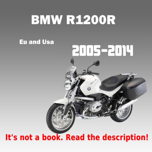 Workshop Manual BMW R1200R (2005-2014)