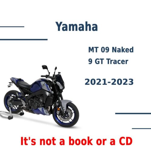 Yamaha 9 GT Tracer Service manual 2021-2023 Pdf