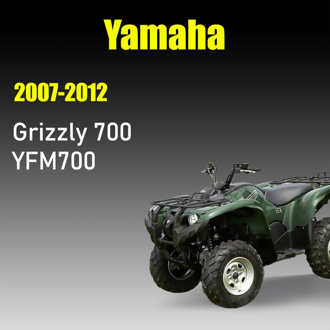 Yamaha Grizzly 700 Service manual 2007-2012 Pdf