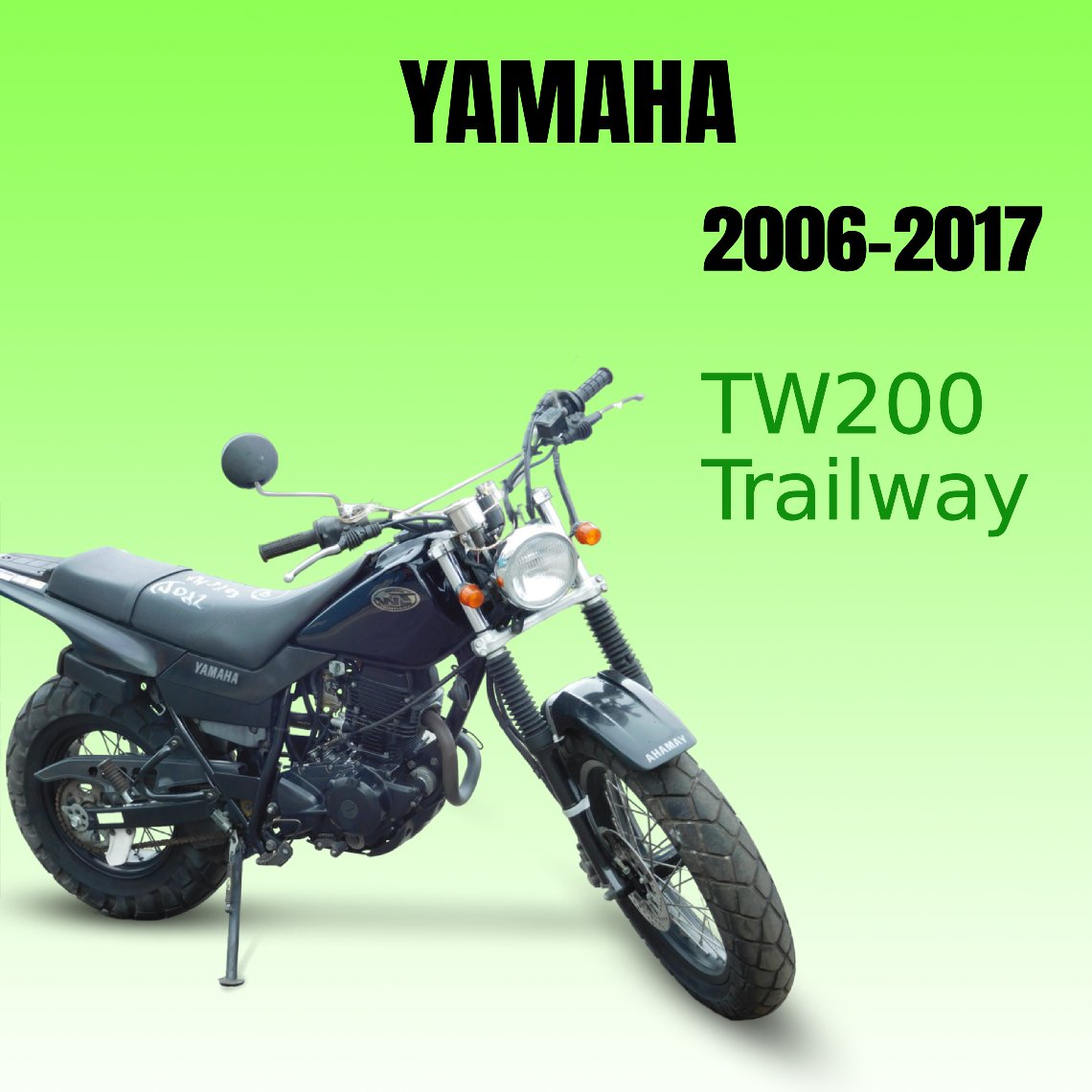 Yamaha TW200 Trailway Service manual 2006-2017 Pdf