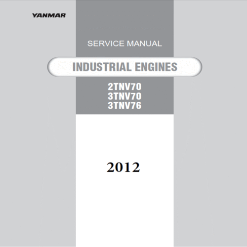Yanmar 3TNV70 Service manual Pdf