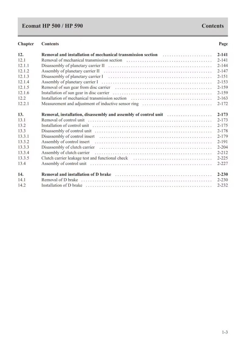 ZF Ecomat 590 NBS Service manual Pdf