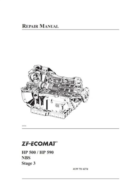 ZF Ecomat 590 NBS Service manual Pdf
