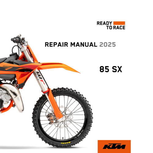 2025 KTM 85 SX Repair manual