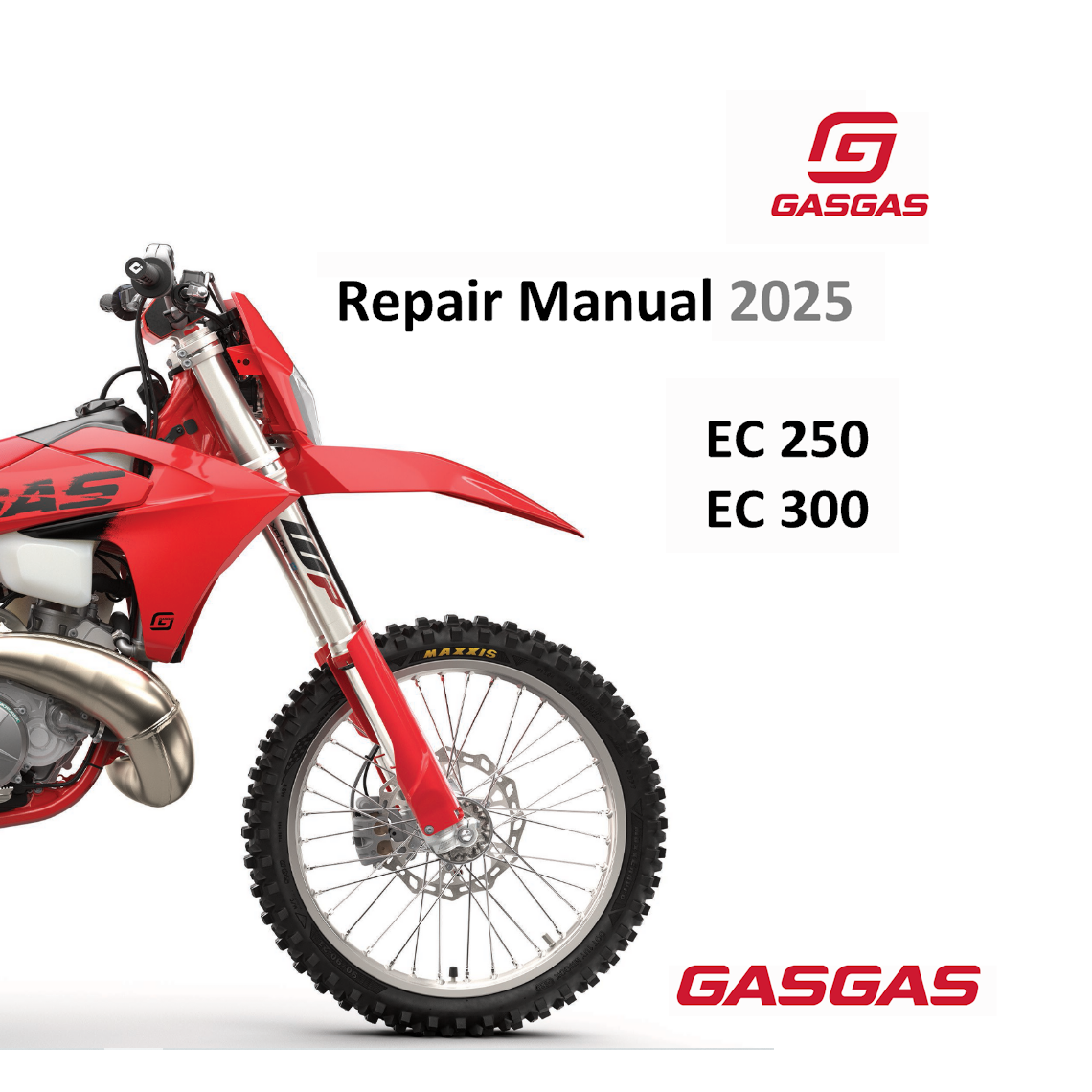 2025 GasGas EC 250 Repair manual