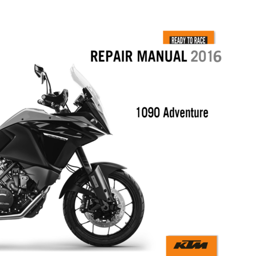 2016 KTM 1090 Adventure Repair manual