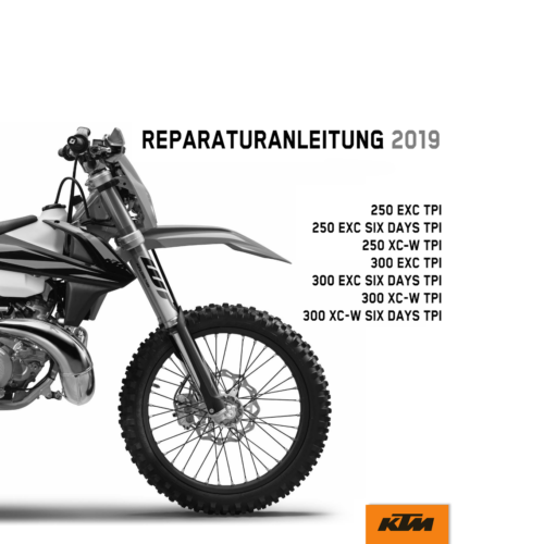 2019 KTM 250 XC-W TPI Reparaturanleitung