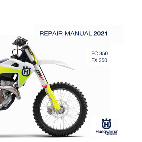 2021 Husqvarna FX 350 Repair manual