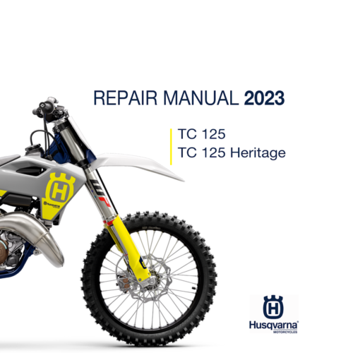 2023 Husqvarna TC 125 Repair manual