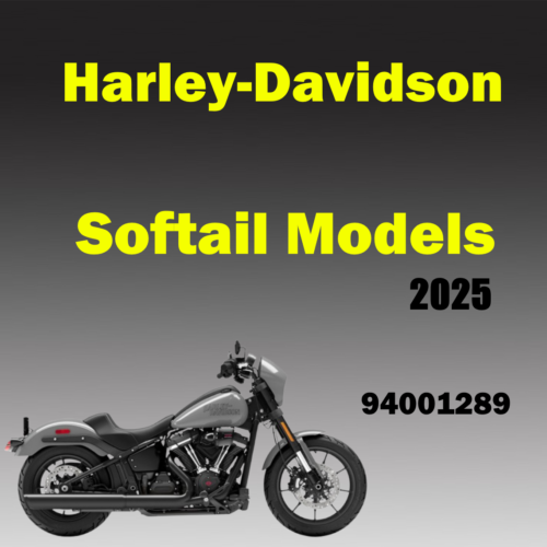 Harley Davidson Softail Models Service manual 2025 Pdf