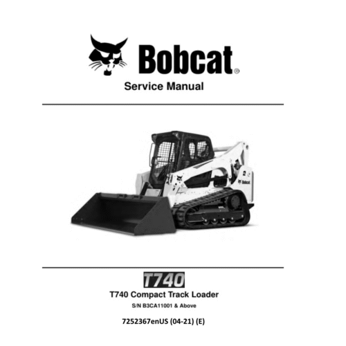 Bobcat T740 | 7252367 Service manual Pdf