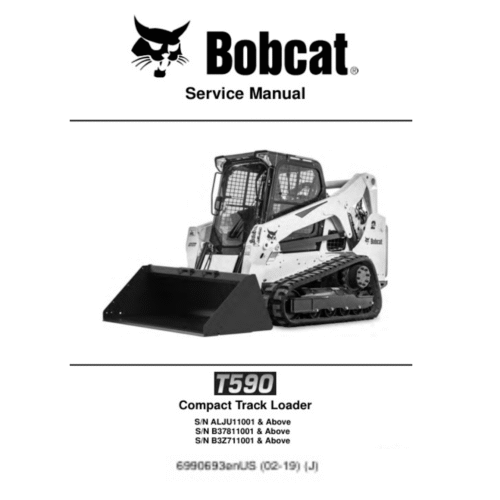 Bobcat T590 | 6990693 Service manual Pdf