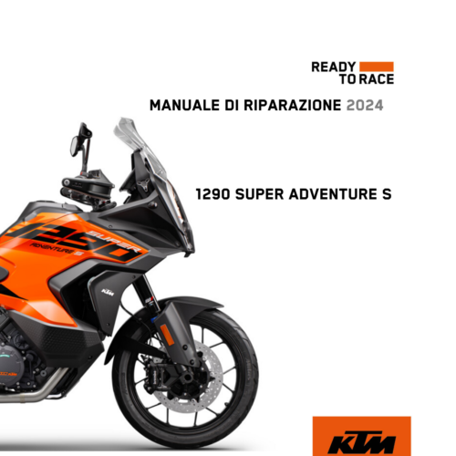 KTM 1290 Super Adventure S 2024 Manuale di riparazione