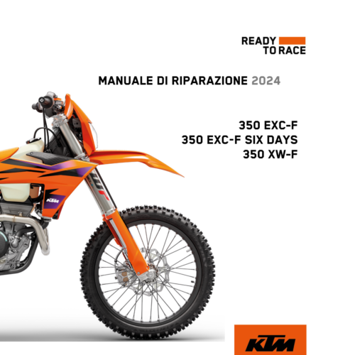 KTM 350 Xw-f 2024 Manuale di riparazione