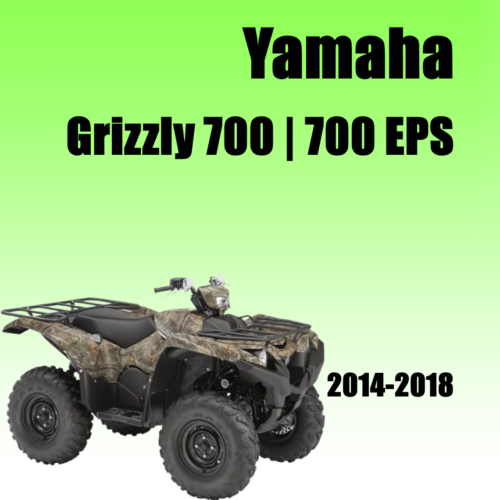 Yamaha Grizzly 700 Repair manual 2014-2018 Pdf