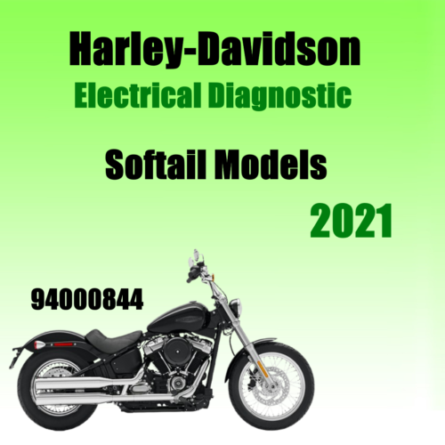 Harley Davidson Softail Models Electrical Diagnostic Manual 2021 Pdf