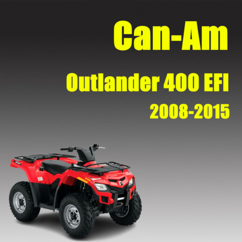 Can-Am Outlander 400 EFI Service manual 2008-2015 Pdf