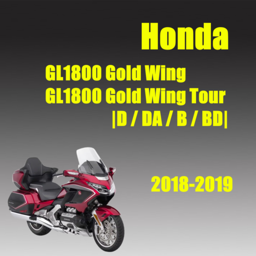 Honda Gold Wing GL1800 Repair manual 2018-2019 Pdf