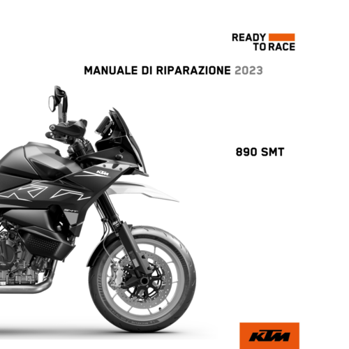 KTM 890 SMT 2023 Manuale di riparazione