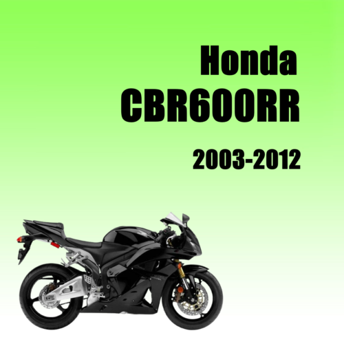 Honda CBR600RR Repair manual 2003-2012 Pdf