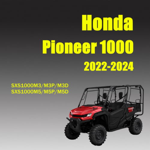 Honda Pioneer 1000 Service Repair Manual (2022-2024) PDF