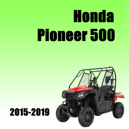 Honda Pioneer 500 Repair manual 2015-2019 Pdf