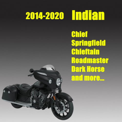 Indian Roadmaster Dark Horse Service manual 2014-2020 Pdf