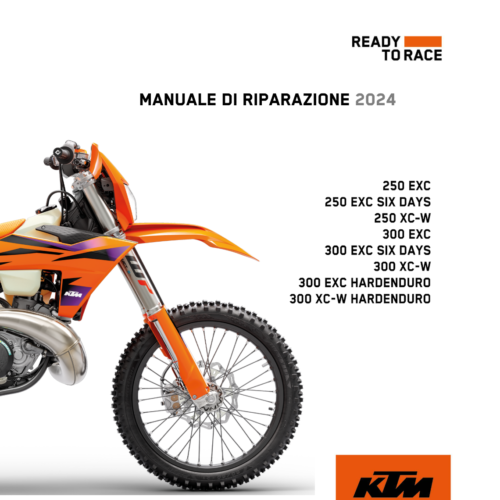 KTM 250-300 EXC Six days 2024 Manuale di riparazione