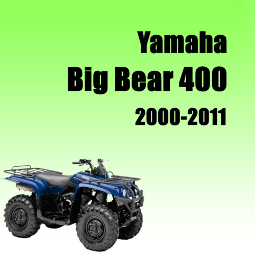 Yamaha Big Bear 400 Repair manual 2000-2011 Pdf