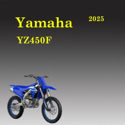 Yamaha YZ450F Workshop Service manual 2025 PDF