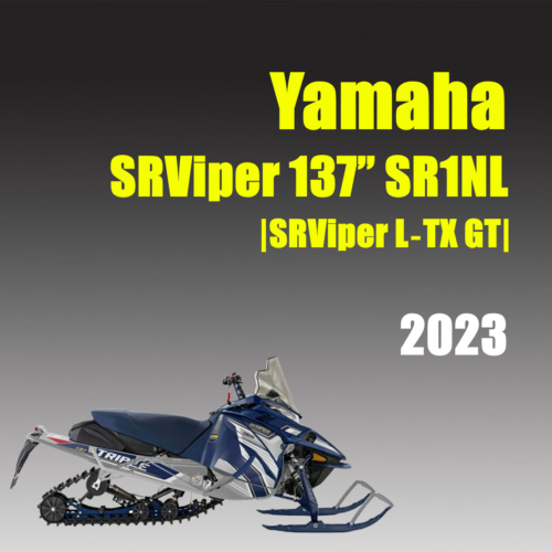 Yamaha SRViper 137 SR1NL Service manual 2023 PDF