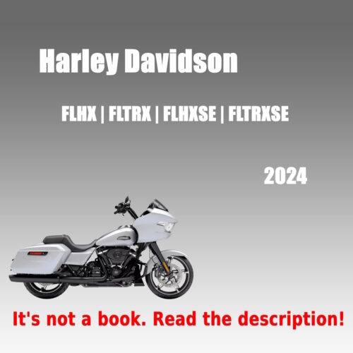Harley Davidson FLHXSE FLTRXSE Workshop Service manual 2024 PDF