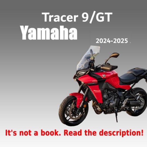 Yamaha Tracer 9 GT Workshop Manual (2024-2025)