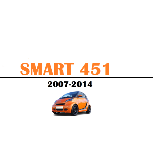 Smart Fortwo 451 Workshop Manual Service PDF download for 2007–2014 with over 5,500 pages of repair, maintenance, diagnostics, and wiring diagrams.