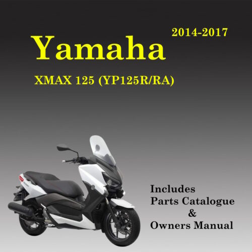 Yamaha XMAX 125 (YP125R/RA) Evolis Workshop Manual 2014-2017 PDF