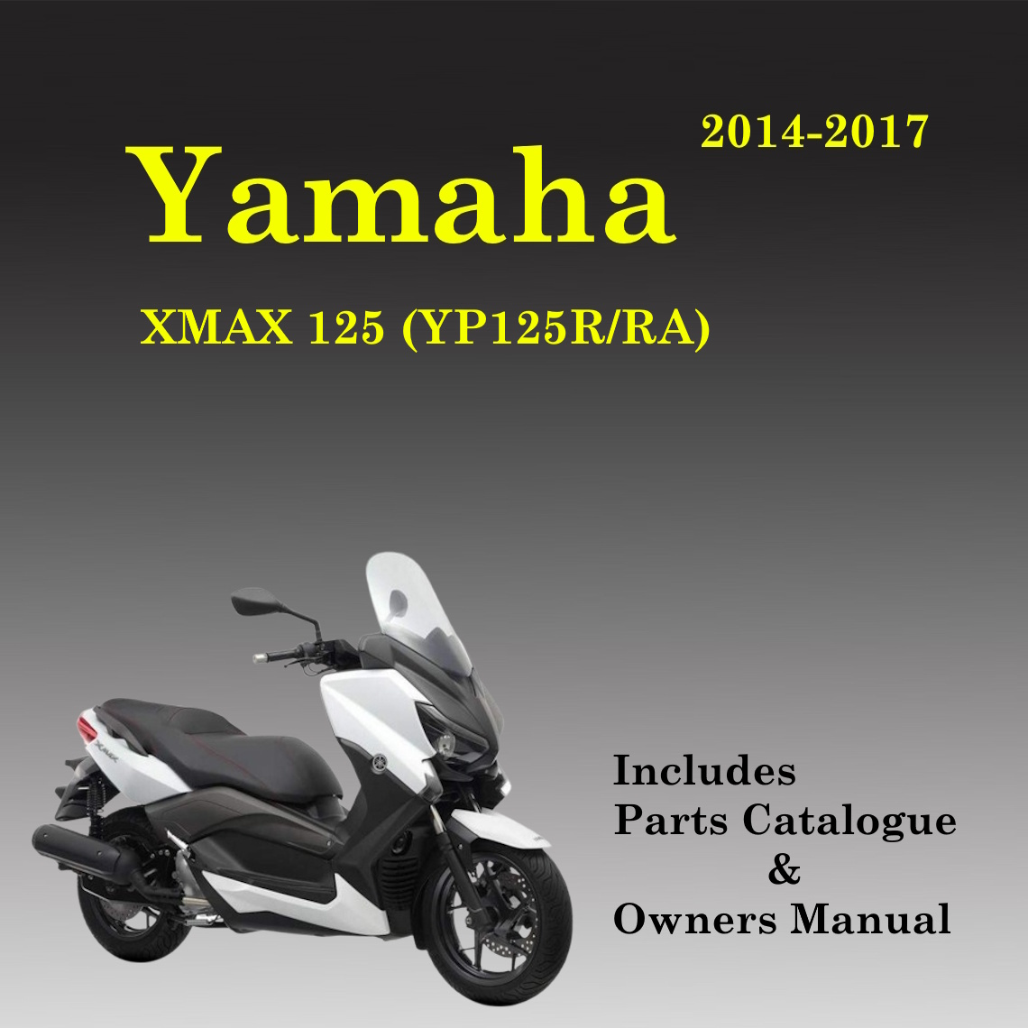 Yamaha XMAX 125 (YP125R) Evolis Service manual 2014-2017 PDF