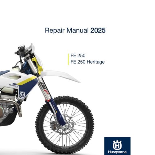 Husqvarna FE 250 Heritage Repair manual 2025 (PDF)